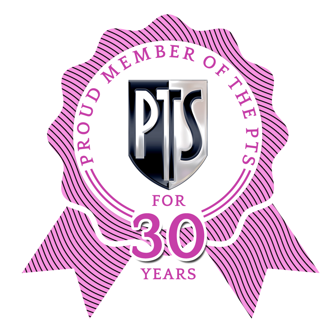 PTS 30 Years Badge